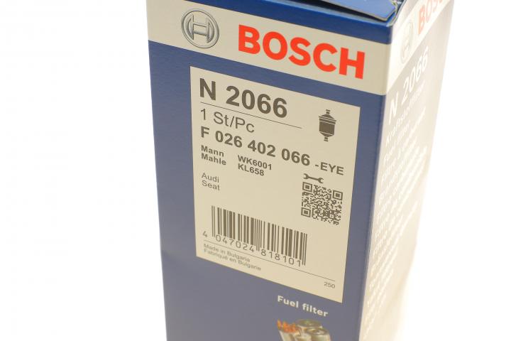 Фильтр топливный BOSCH F 026 402 066