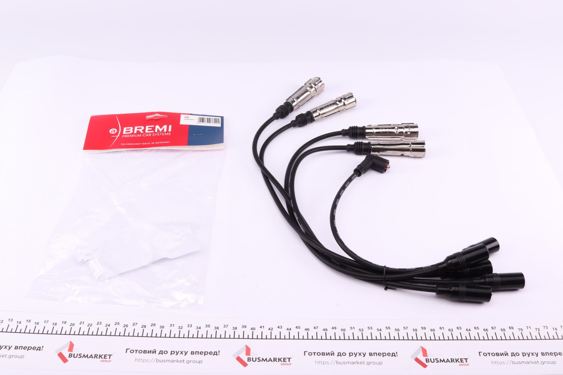 Провода зажигания высоковольтные комплект BREMI 236