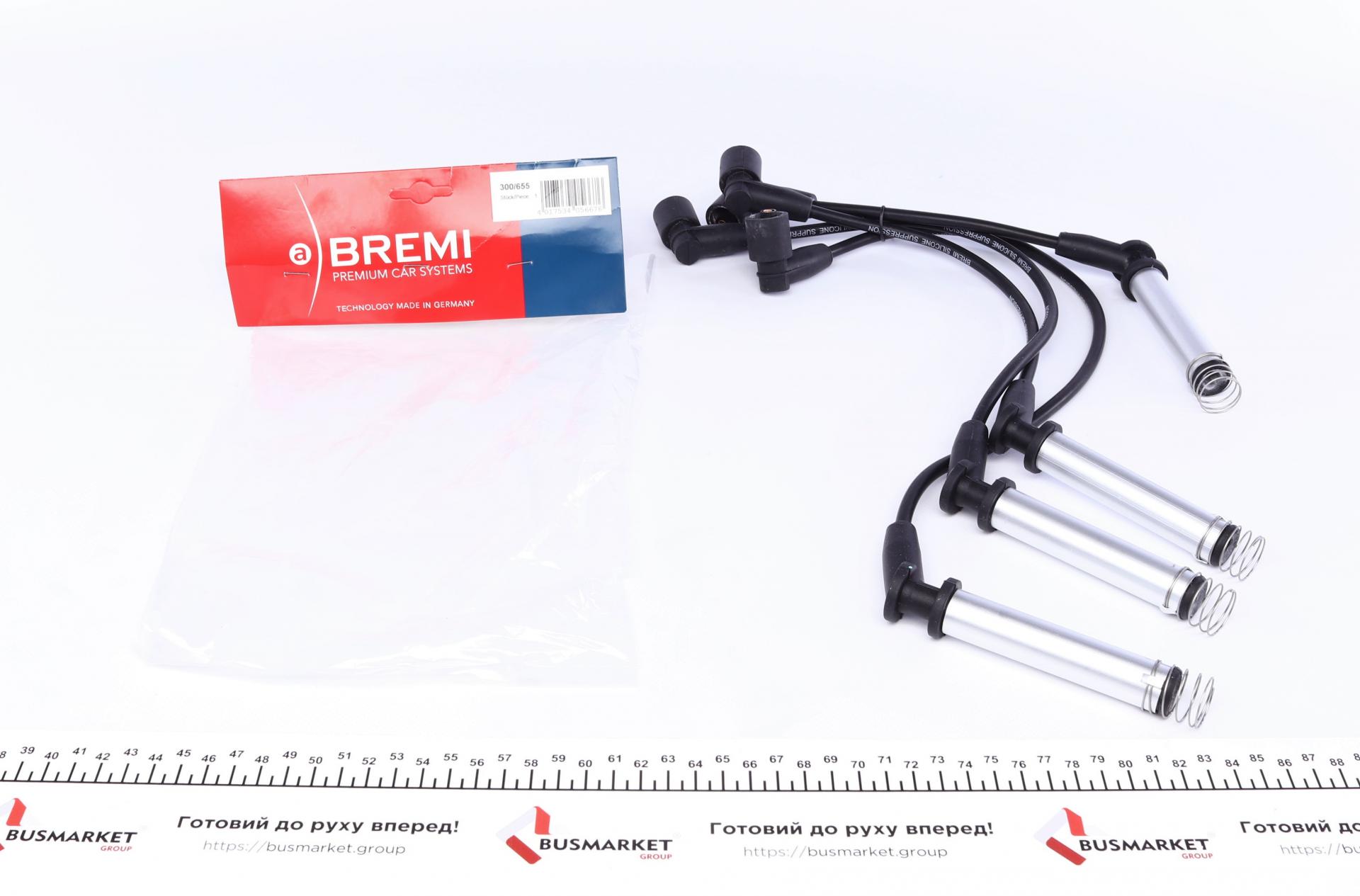 Провода зажигания высоковольтные BREMI 300/655