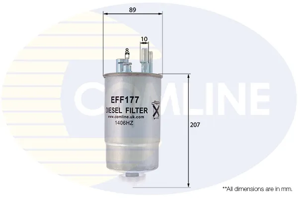 Фильтр топливный COMLINE EFF177