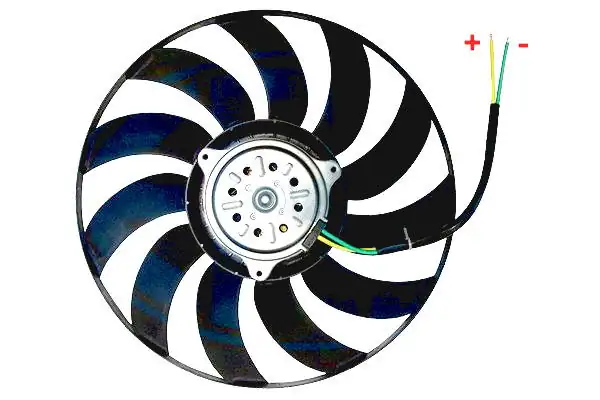 Вентилятор радіатора охолодження ERA 352025