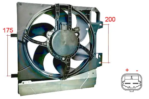 Вентилятор радіатора охолодження ERA 352057