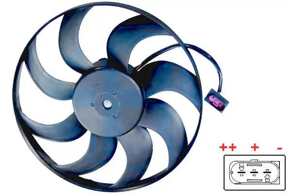 Вентилятор охлаждения радиатора ERA 352063