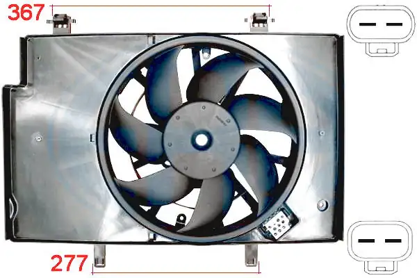 Вентилятор охлаждения радиатора ERA 352069