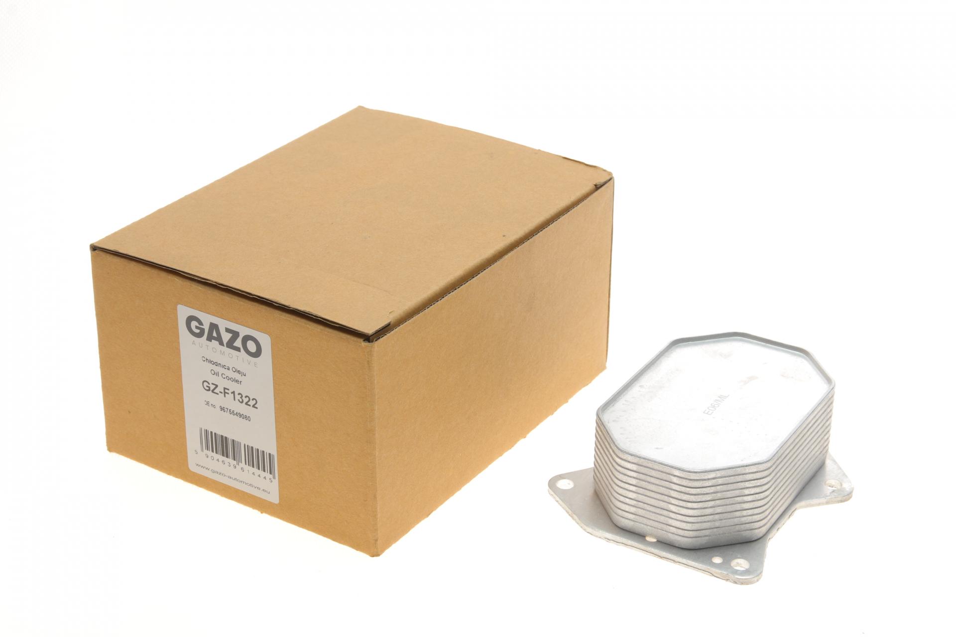 Радиатор масляный GAZO AUTOMOTIVE GZF1322