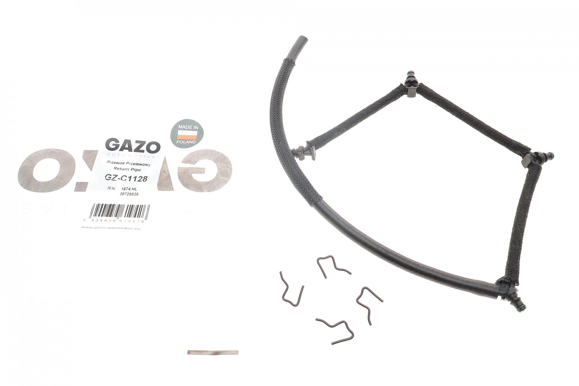 Шланг топливный GAZO AUTOMOTIVE GZC1128