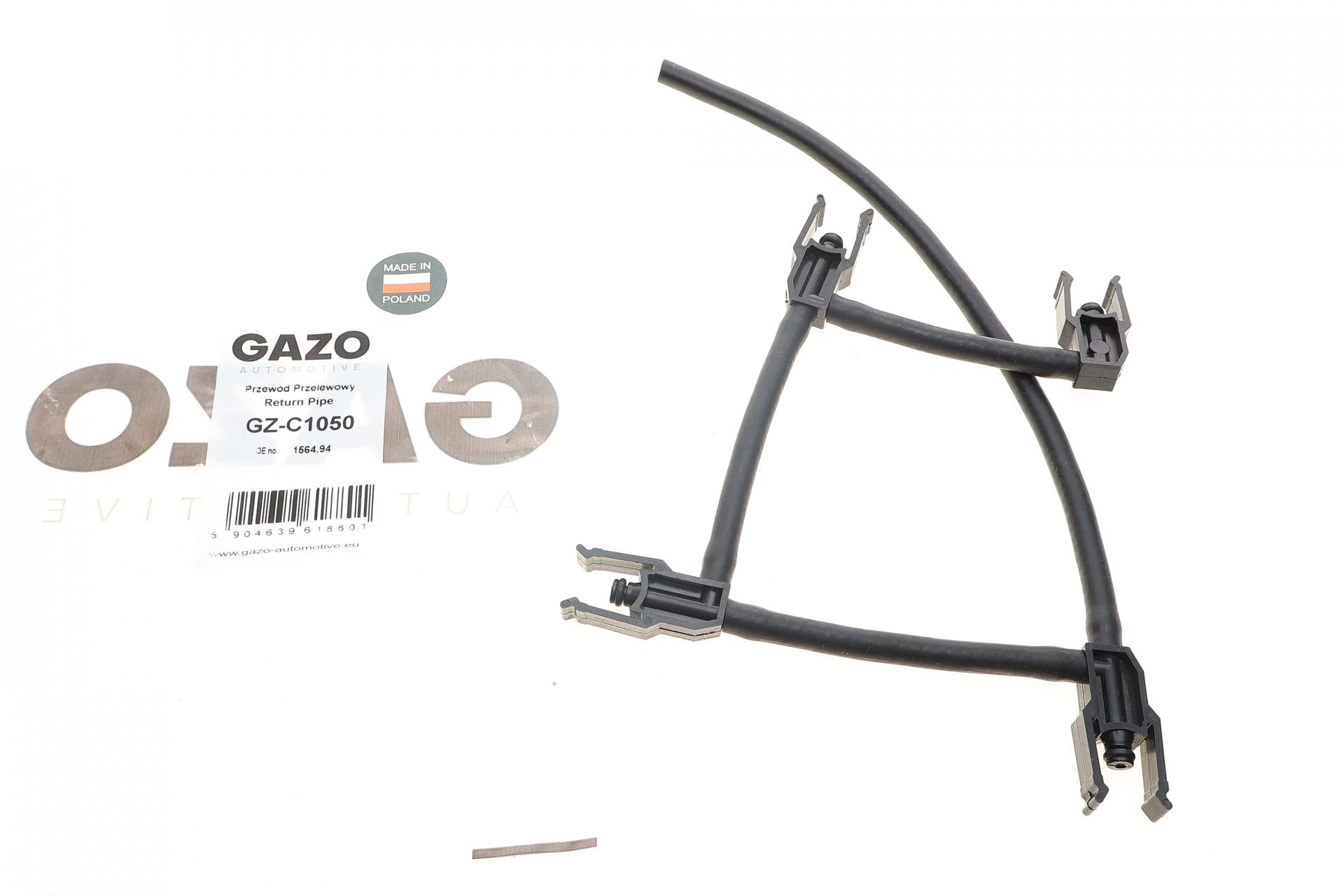 Шланг топливный GAZO AUTOMOTIVE GZC1050