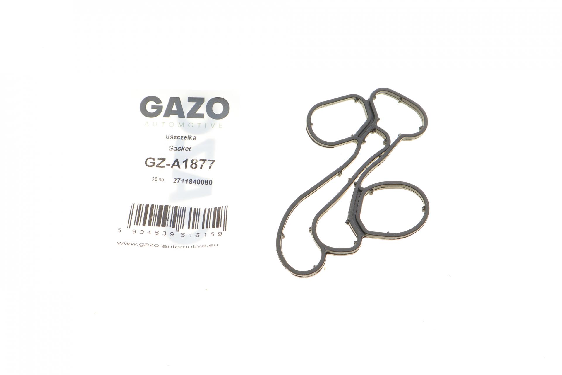 Прокладка корпуса масляного фильтра GAZO AUTOMOTIVE GZA1877