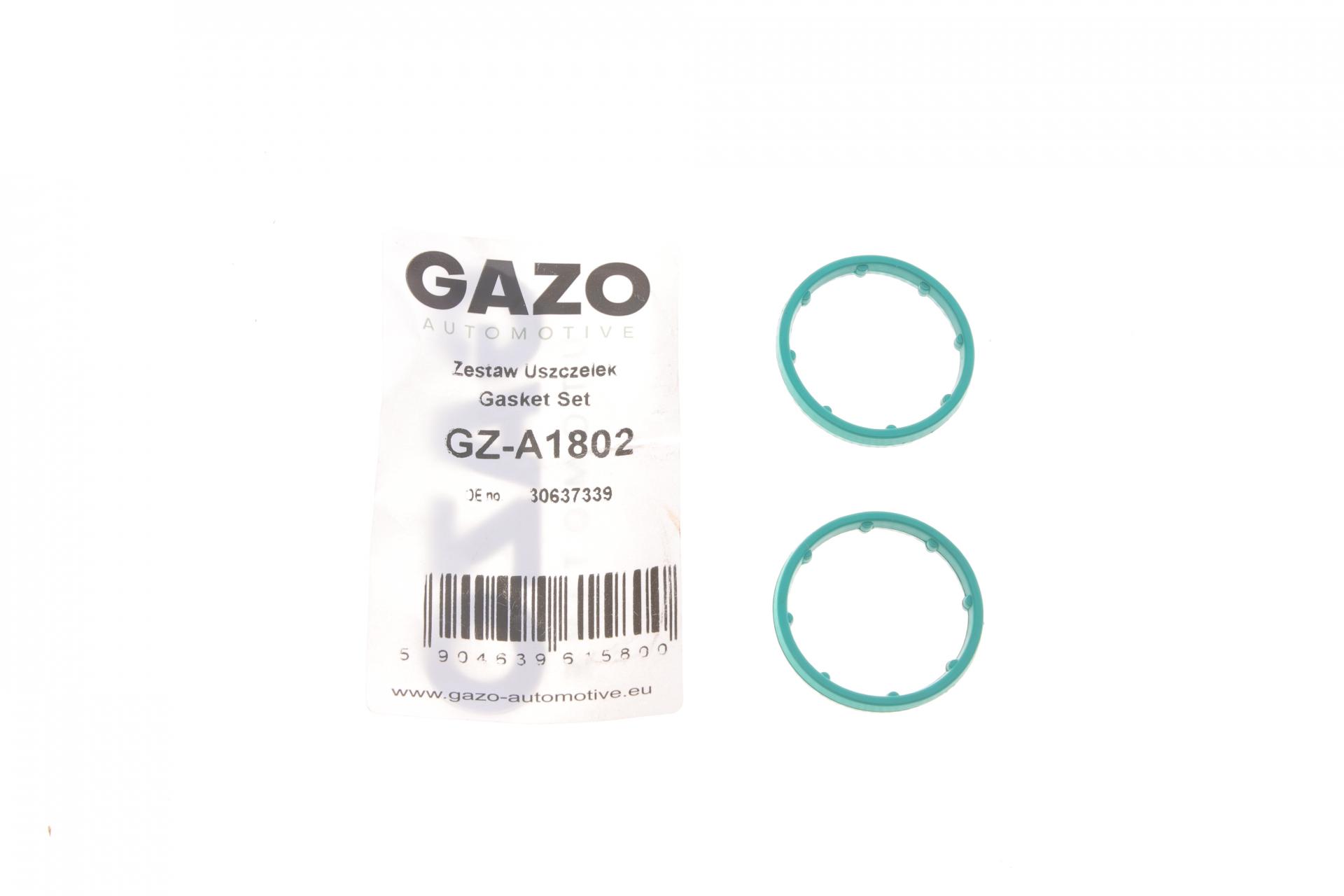 Прокладка масляного радиатора GAZO AUTOMOTIVE GZA1802