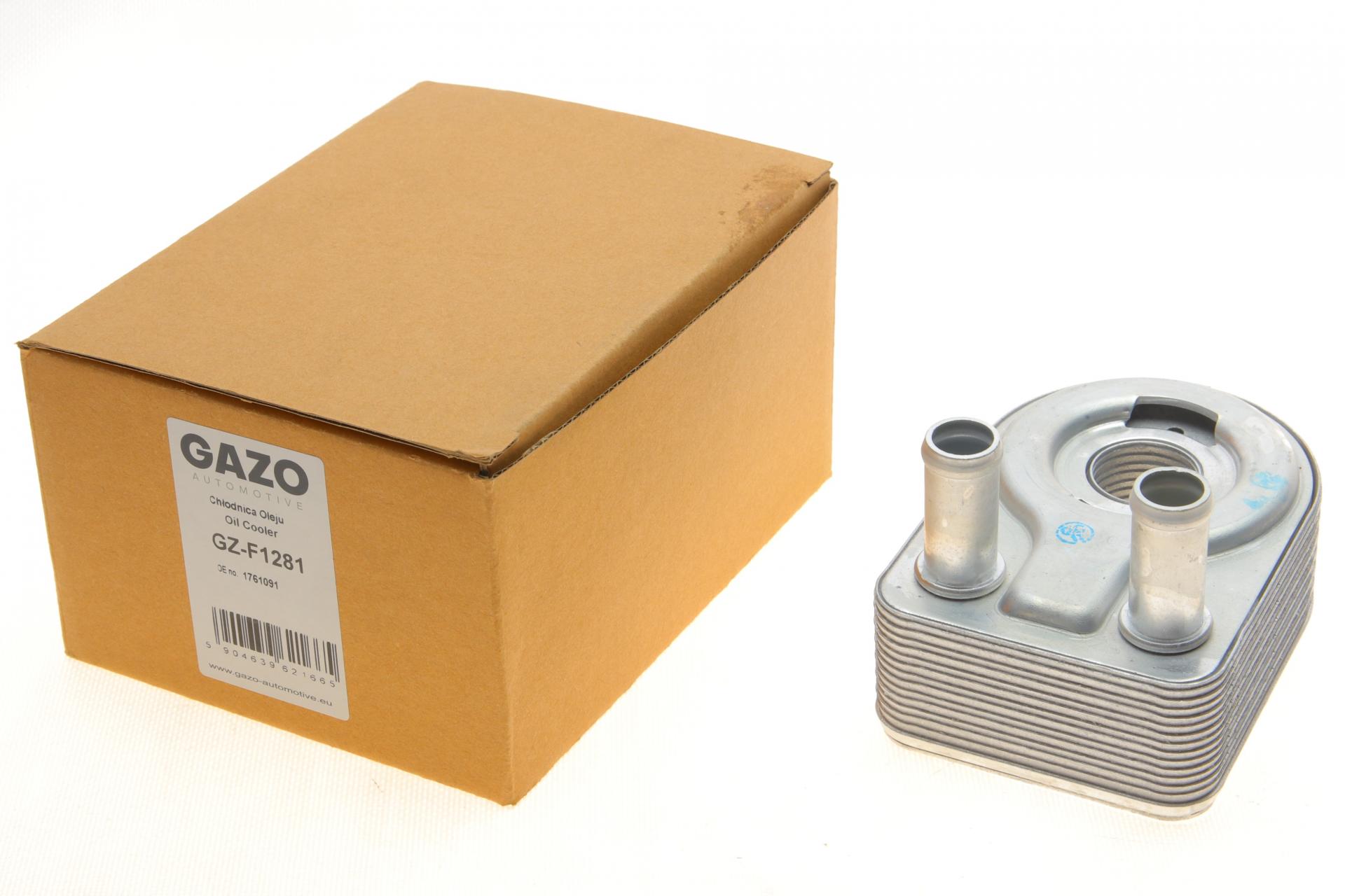 Радиатор масляный GAZO AUTOMOTIVE GZF1281