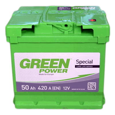 Аккумулятор 50Ач 420A GREEN POWER 000022355