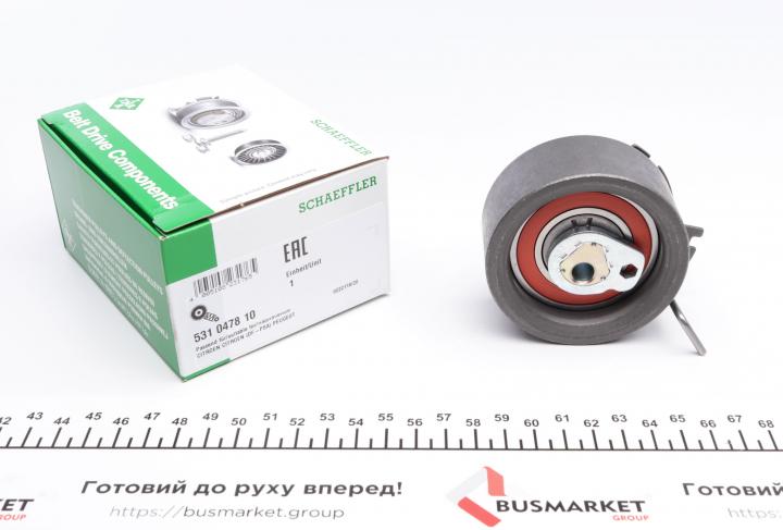 Ролик натяжителя ремня INA 531 0478 10