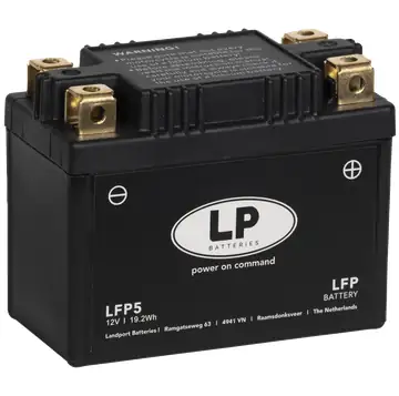 Аккумулятор LiFePO4 8Ач 105А LANDPORT MLLFP5