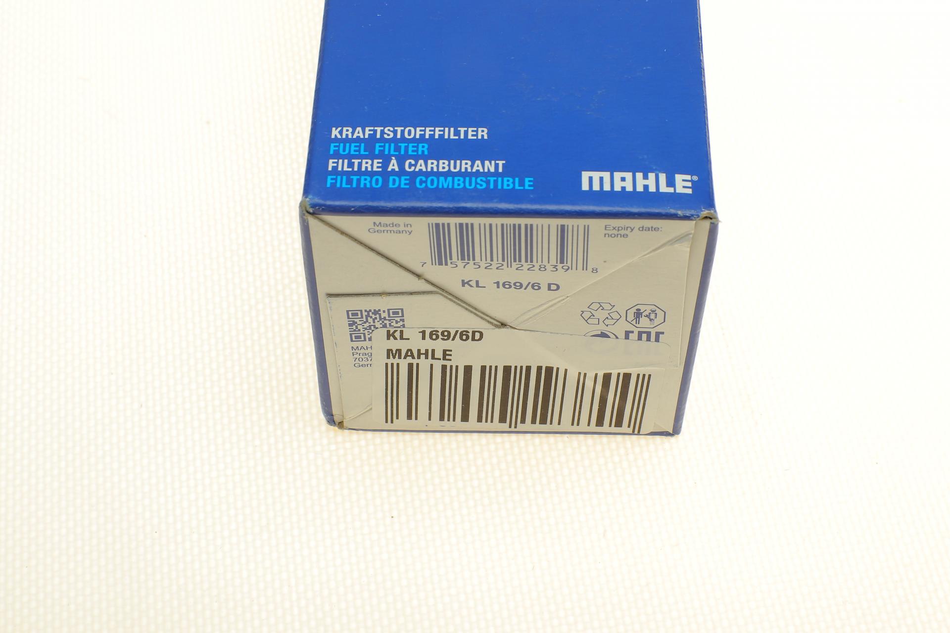 Фильтр топливный MAHLE KL 169/6D