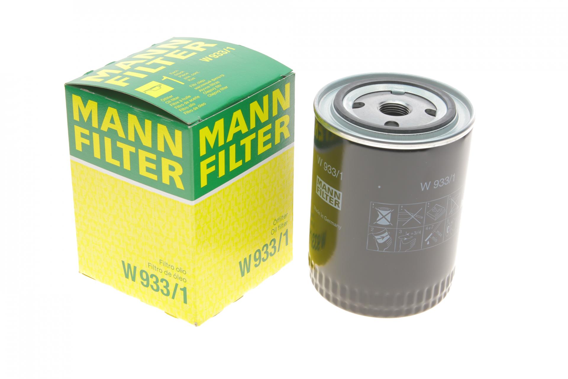 Фільтр оливи MANN W9331