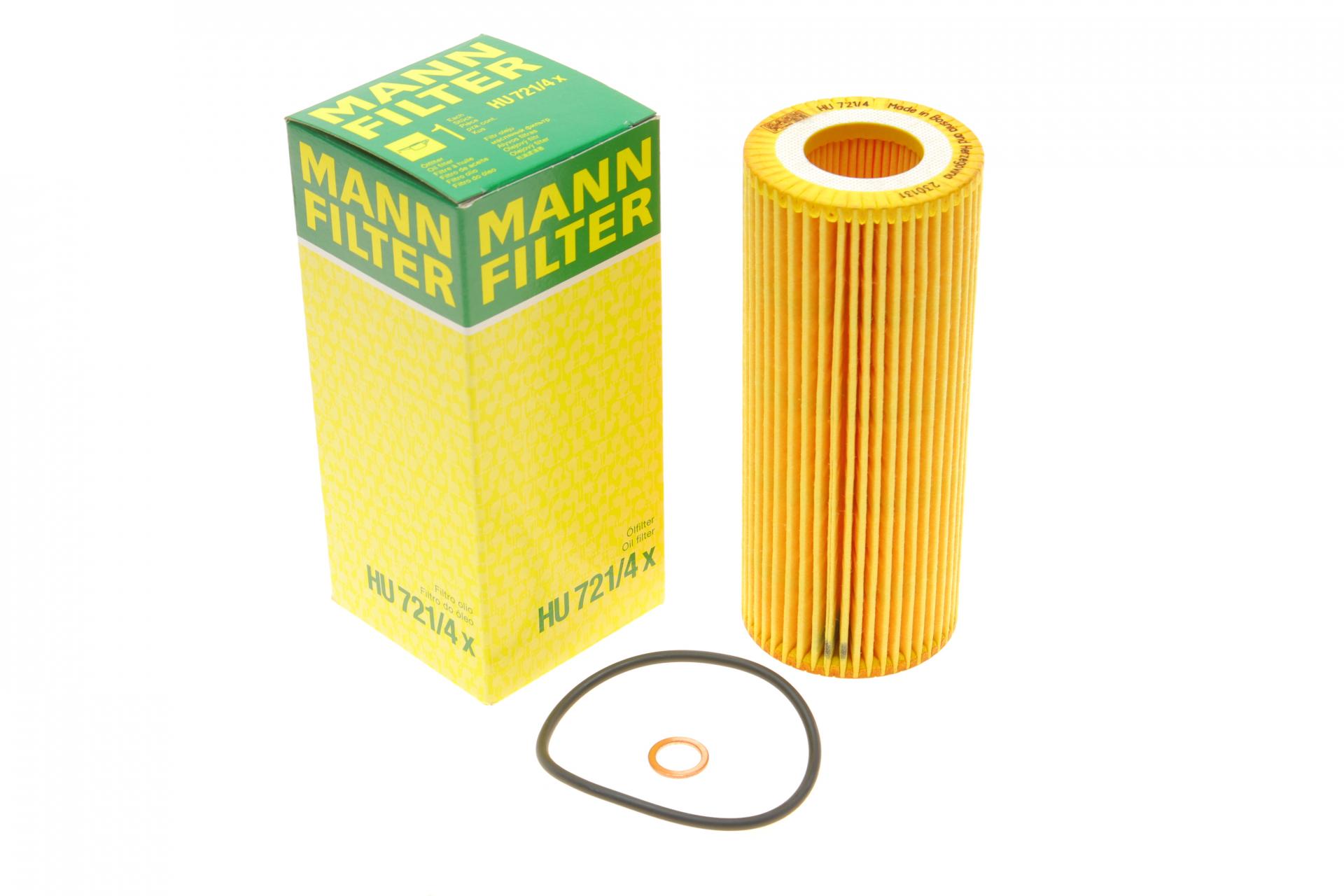 Фільтр оливи MANN HU7214X