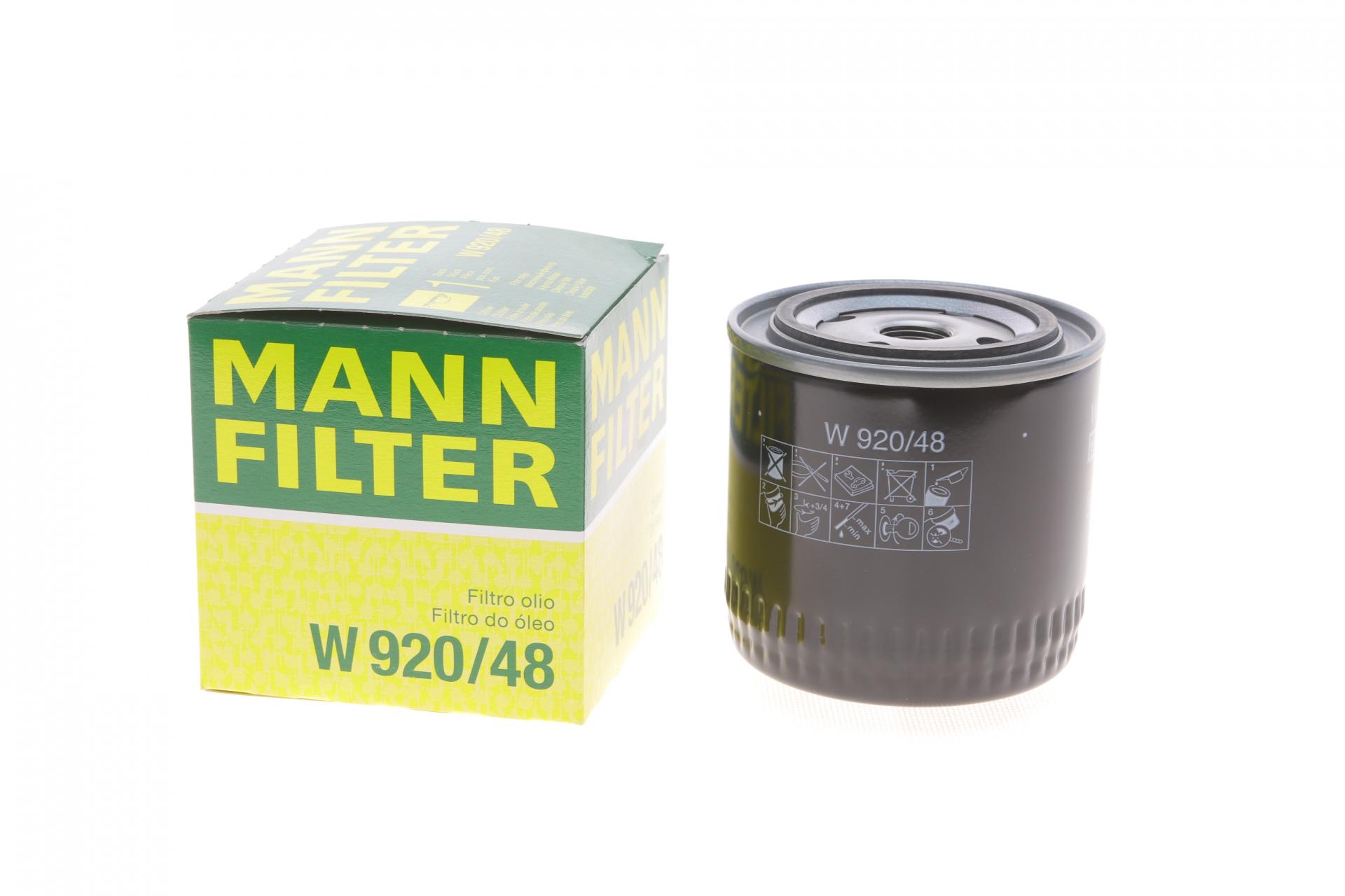 Фільтр оливи MANN W92048