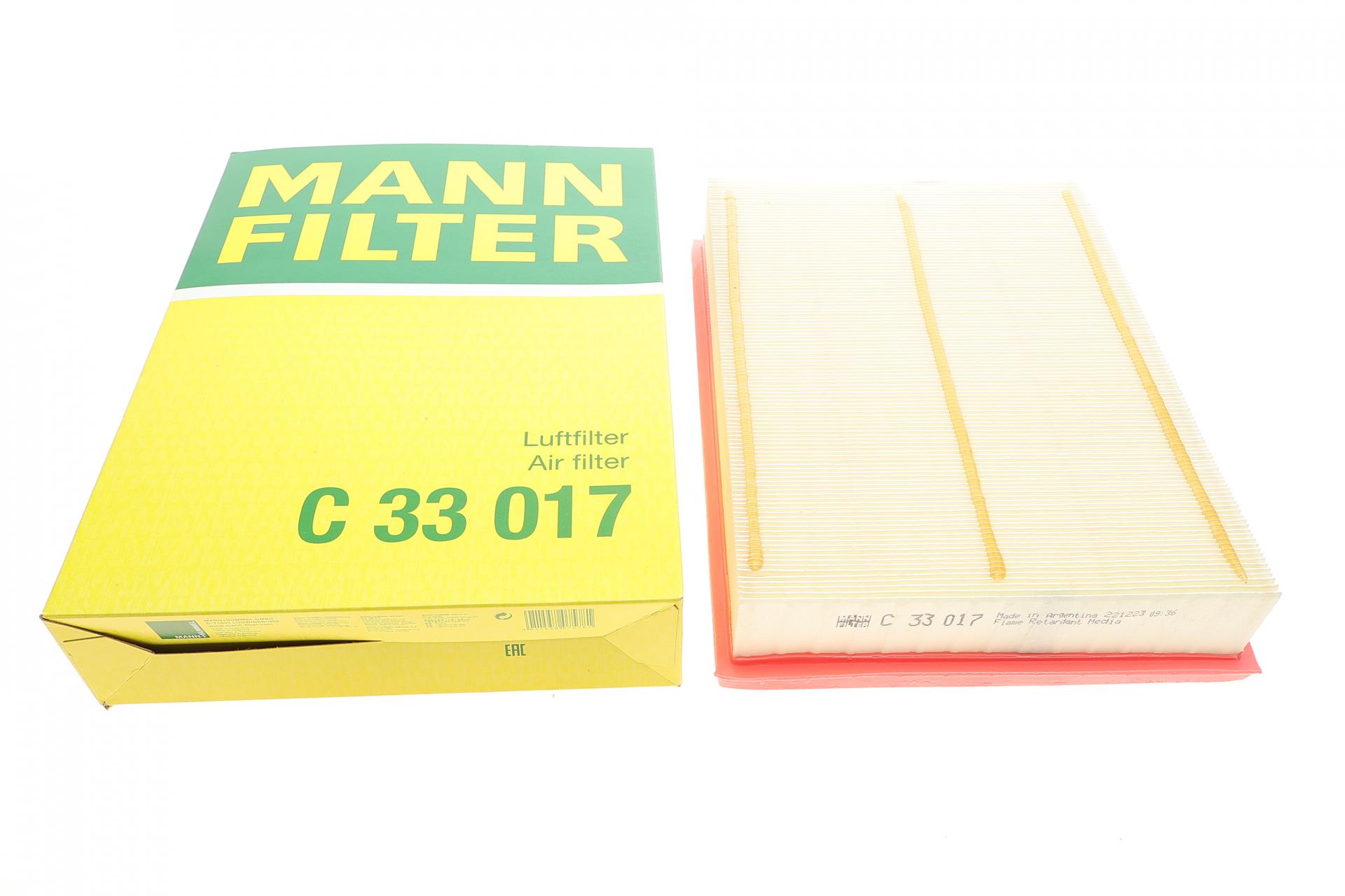Фильтр воздушный MANN C33017