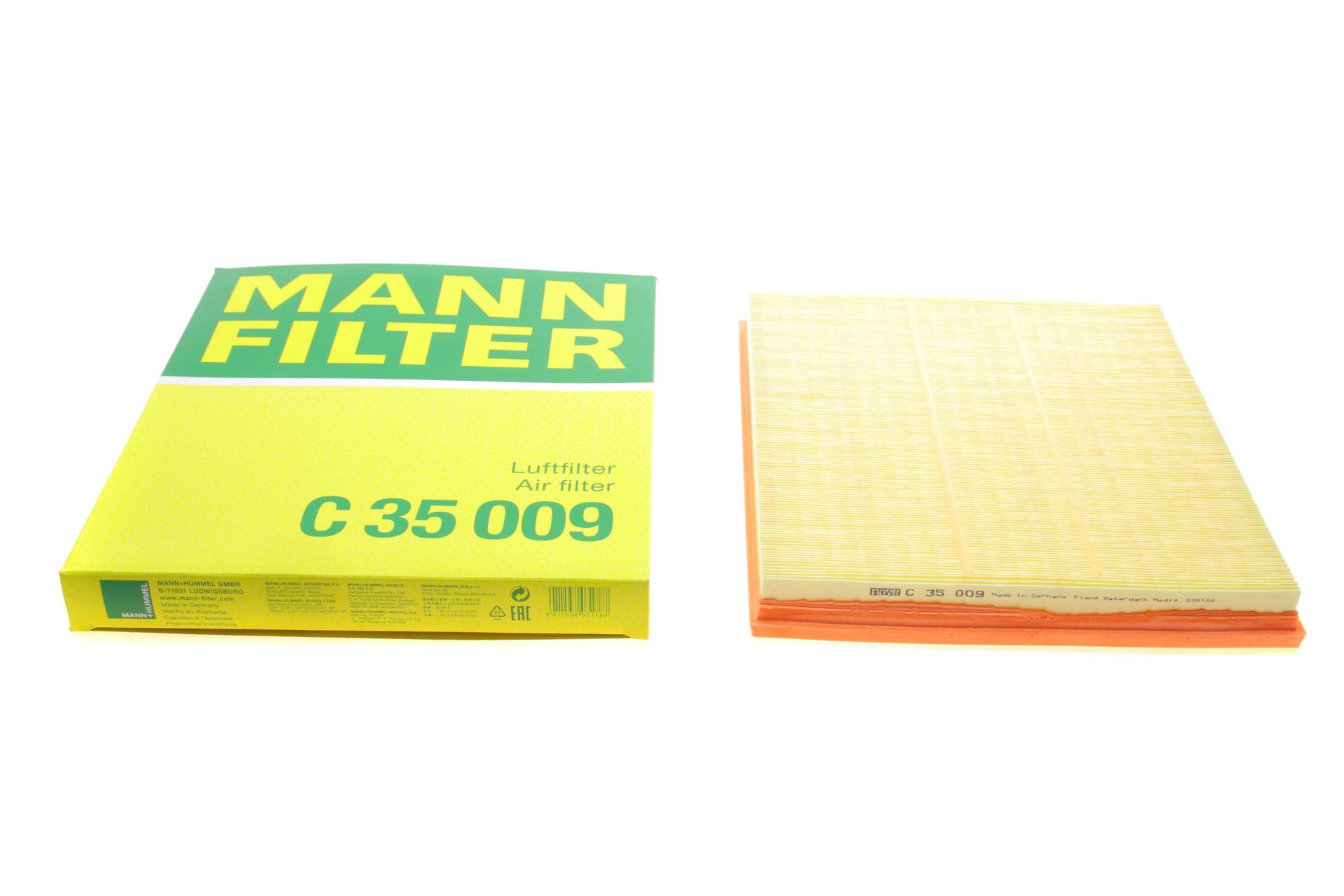Фільтр повітряний MANN C35009