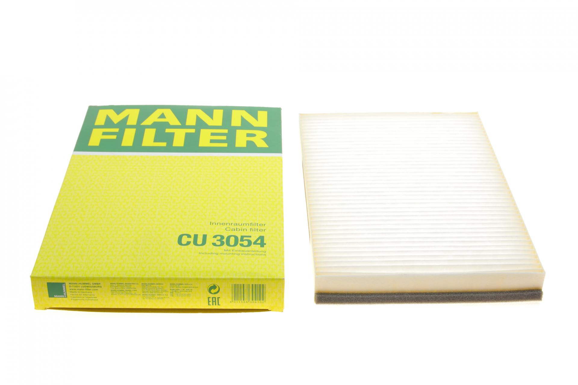 Фильтр воздуха салона MANN CU3054