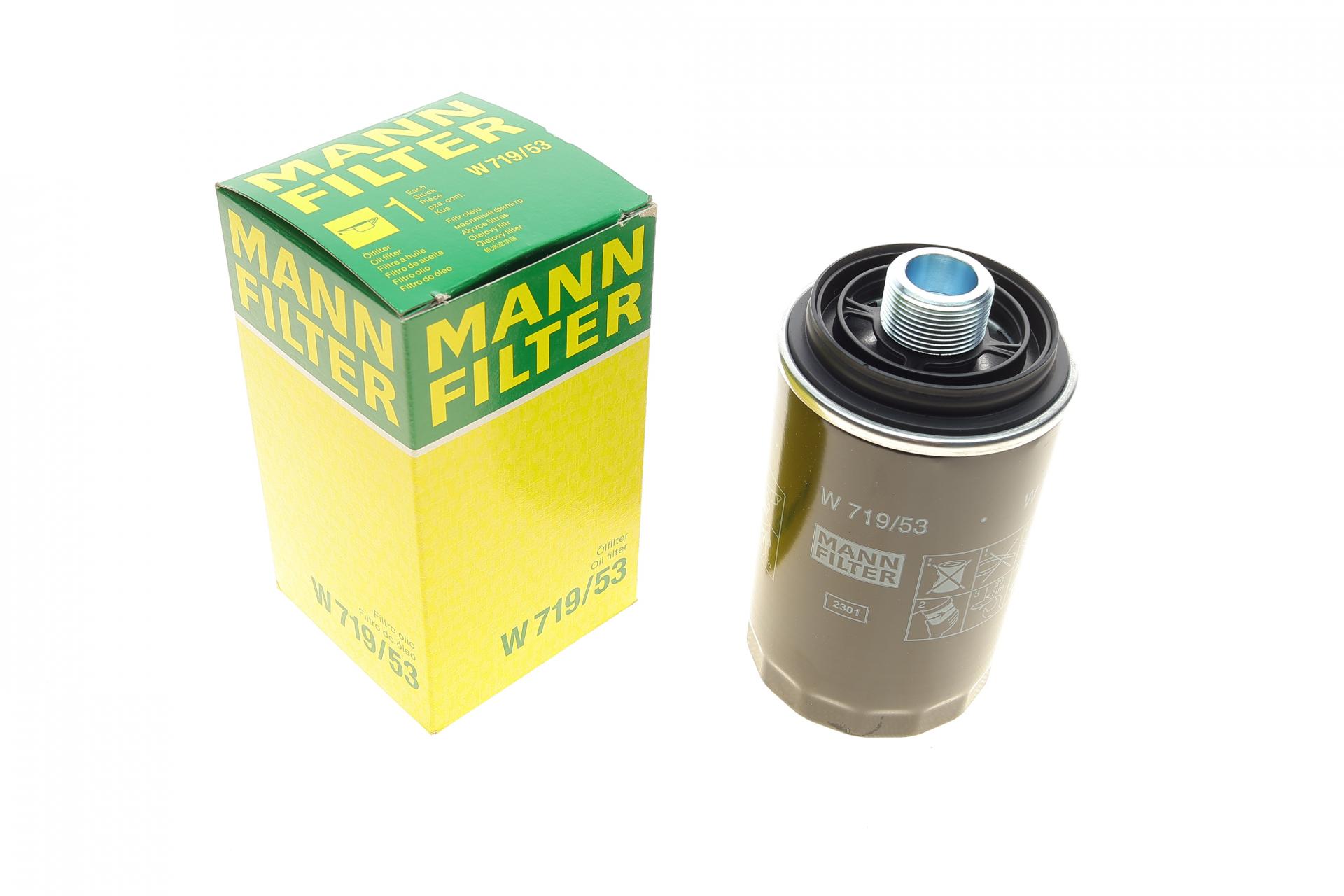 Фільтр оливи MANN W71953
