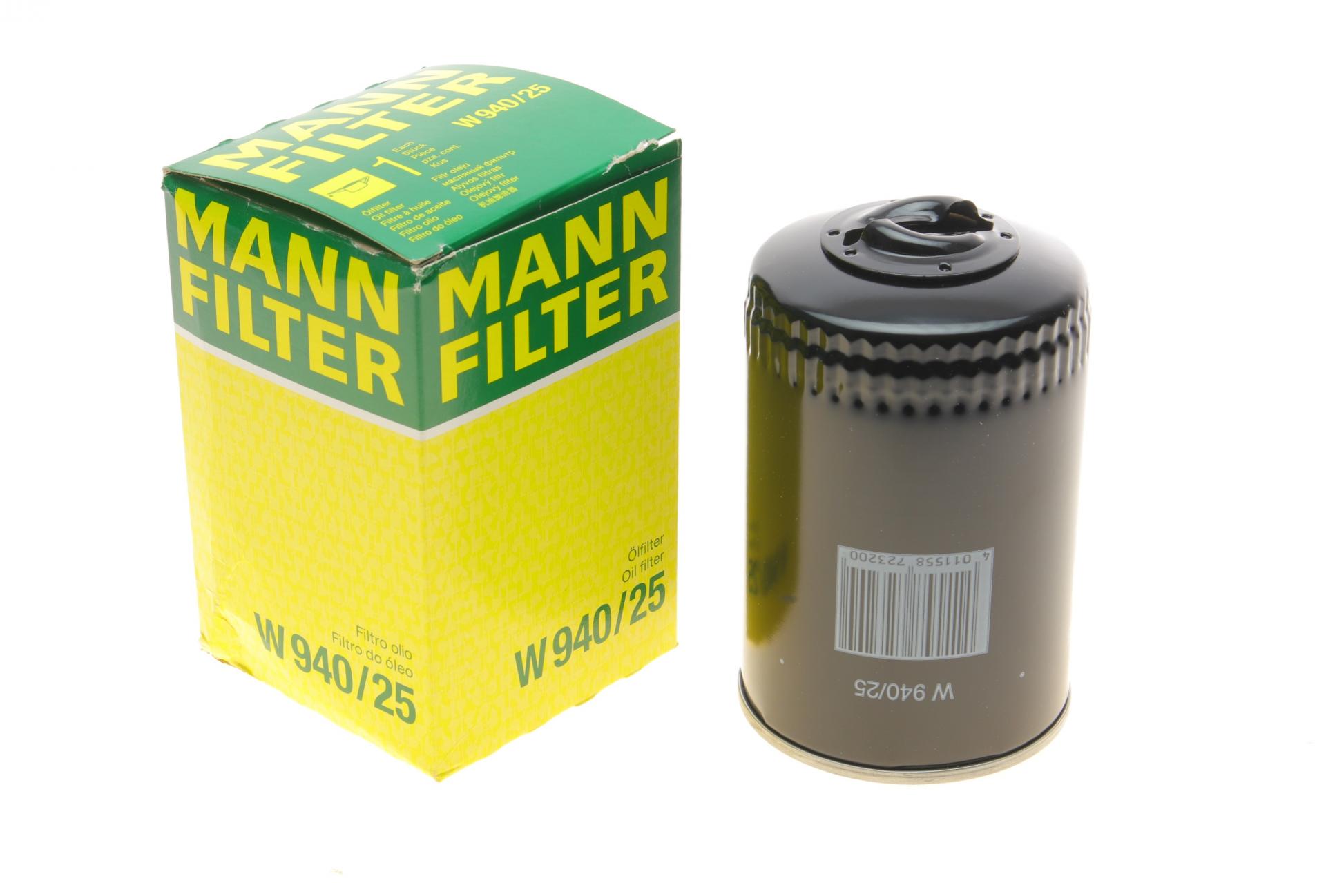 Фільтр оливи MANN W94025