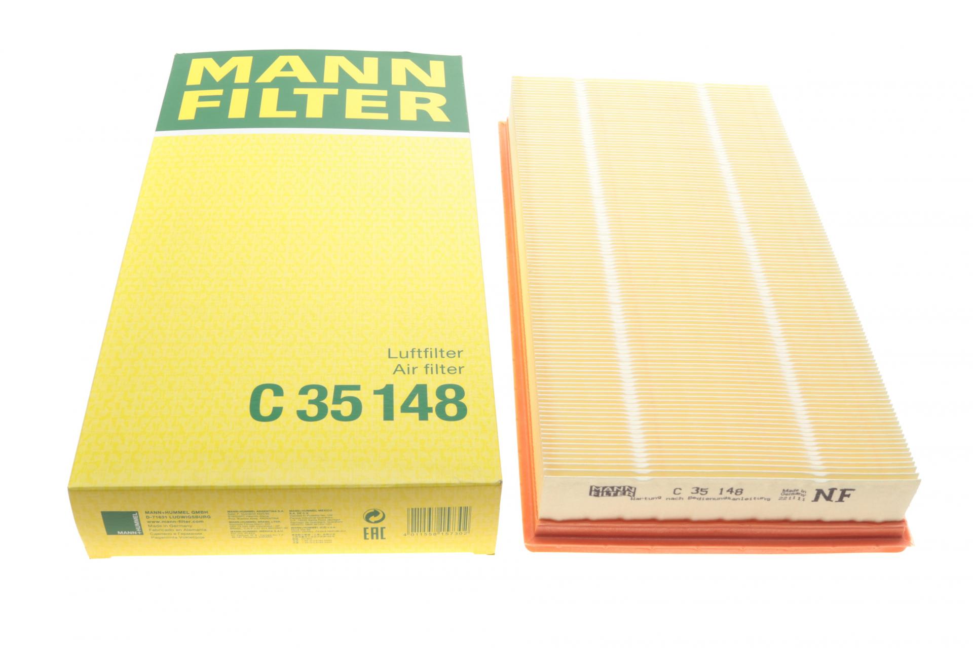 Фильтр воздушный MANN C35148