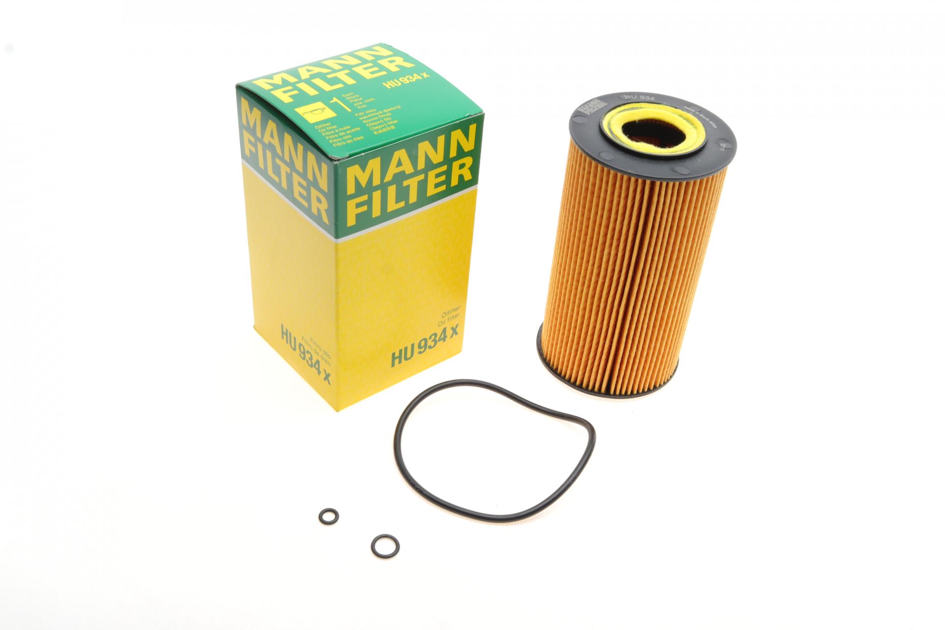 Фильтр масляный вкладыш MANN HU934X