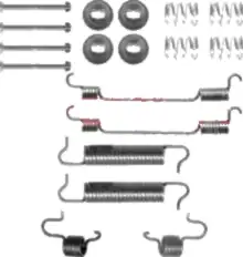 Монтажный комплект тормозных колодок METZGER 105-0780