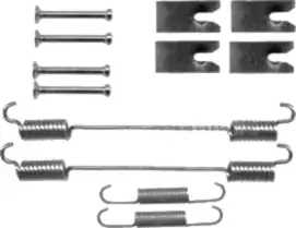 Монтажный комплект тормозных колодок METZGER 105-0862
