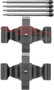 Монтажный комплект тормозных колодок METZGER 109-1643