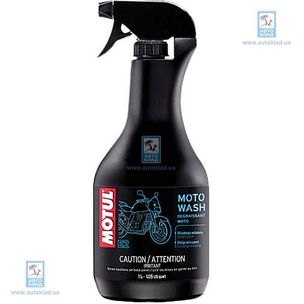 Очищувач мото E2 Moto-Wash 1л MOTUL 819001