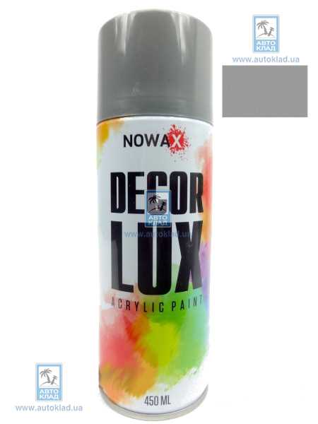 Краска-спрей акриловая Decor Lux 9022 450мл NOWAX NX48016