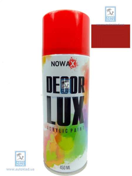 Краска-спрей акриловая Decor Lux 3001 450мл NOWAX NX48023