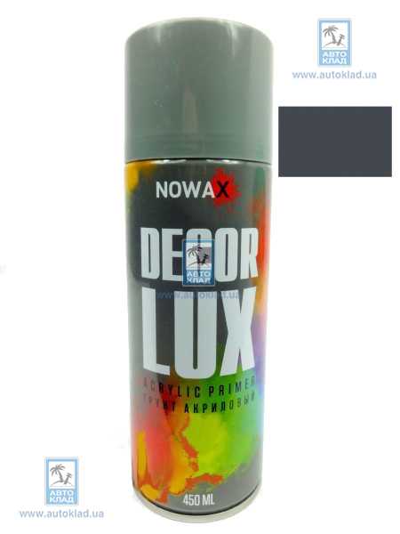 Грунтовка акрилова Decor Lux Primer Slate Grey 450мл NOWAX NX48035