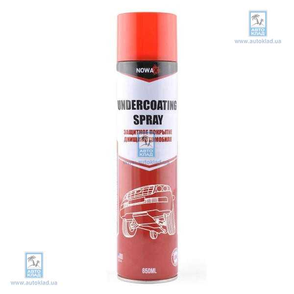 Антикор резино-битумный Undercoating Spray 650мл NOWAX NX65370