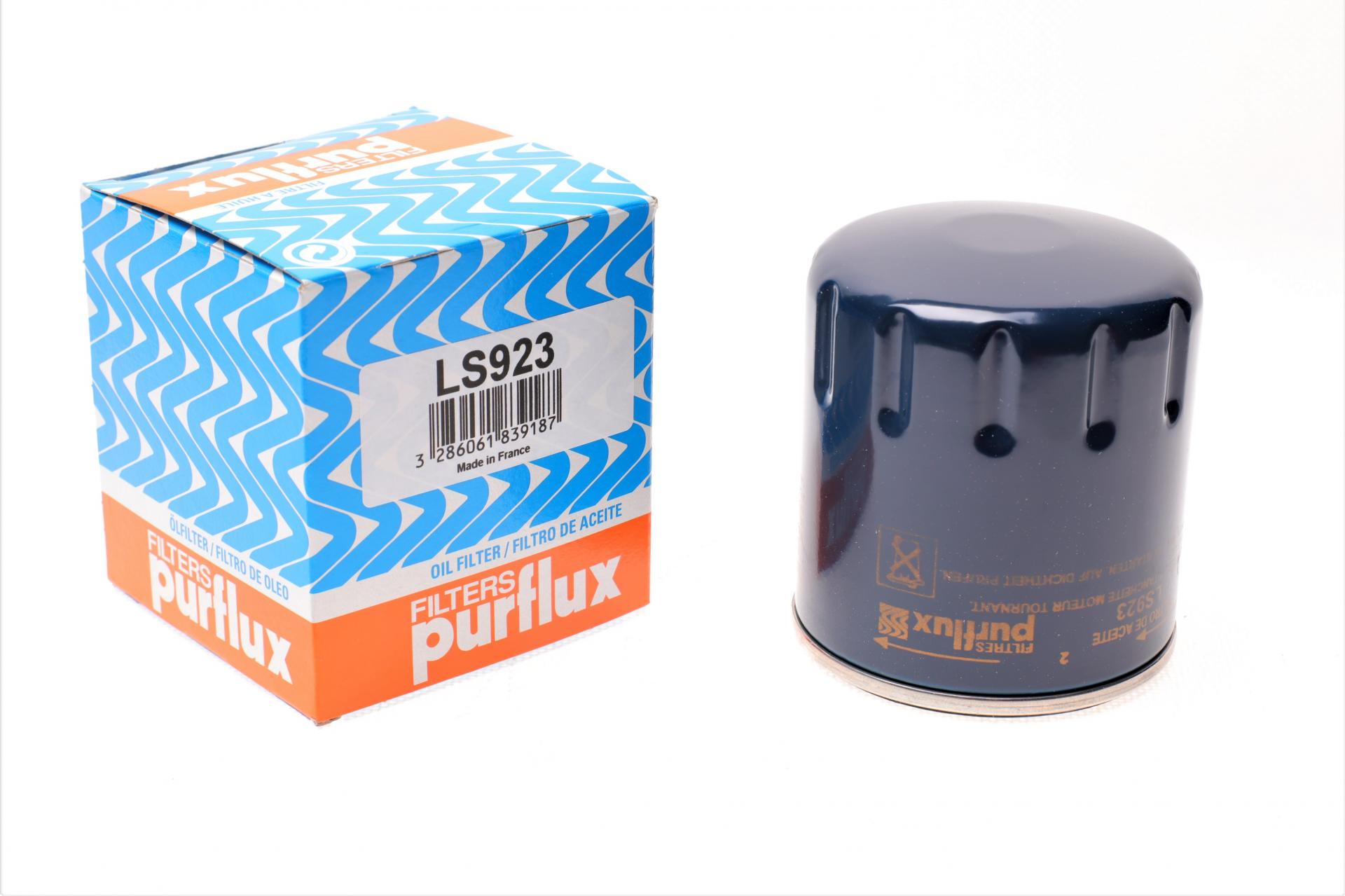 Filtre à huile 76mm PURFLUX (N° LS923) - Acheter sur le magasin en ligne  REXBO