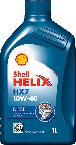 Олива моторна 10W-40 Helix Diesel HX7 1л SHELL SHELL00047