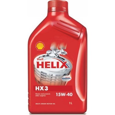 Олива моторна 15W-40 Helix HX3 1л SHELL SHELL00056