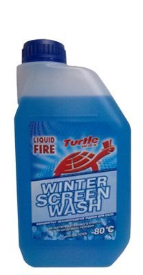 Жидкость омывателя зима концентрат -80°C Жидкое пламя 1л TURTLE WAX T4043