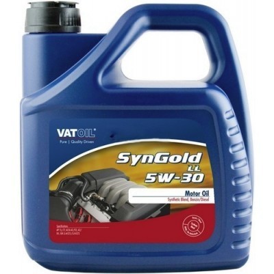 Олива моторна 0W-30 SynGold LL-II 4л VATOIL VAT104LONGLIFE