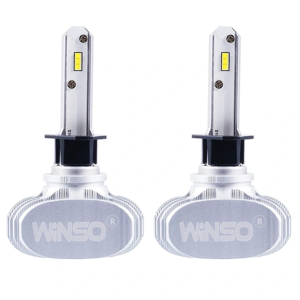 

Лампа LED H1 12/24V 50W 4000Lm 6000К 2шт WINSO 791100