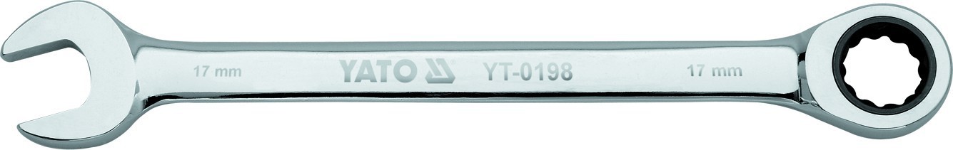 Ключ комбинированный с трещоткой 18мм YATO YT0199