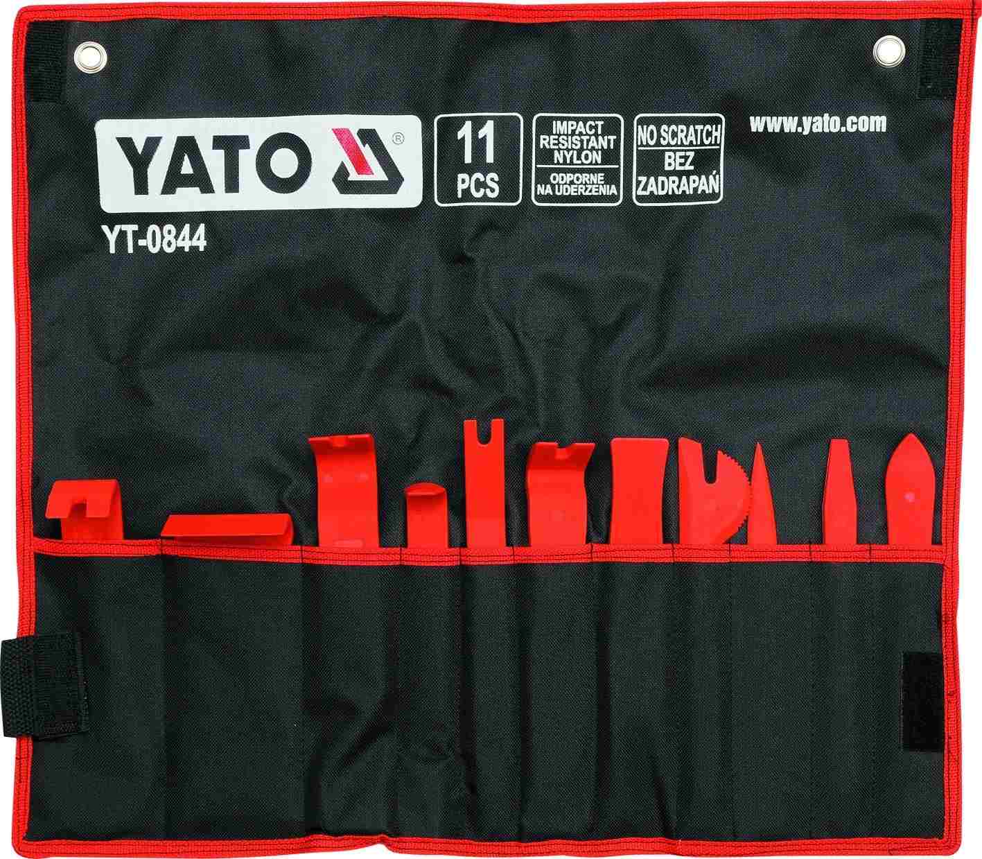 Набор съемников для обивки 11 предметов YATO YT-0844