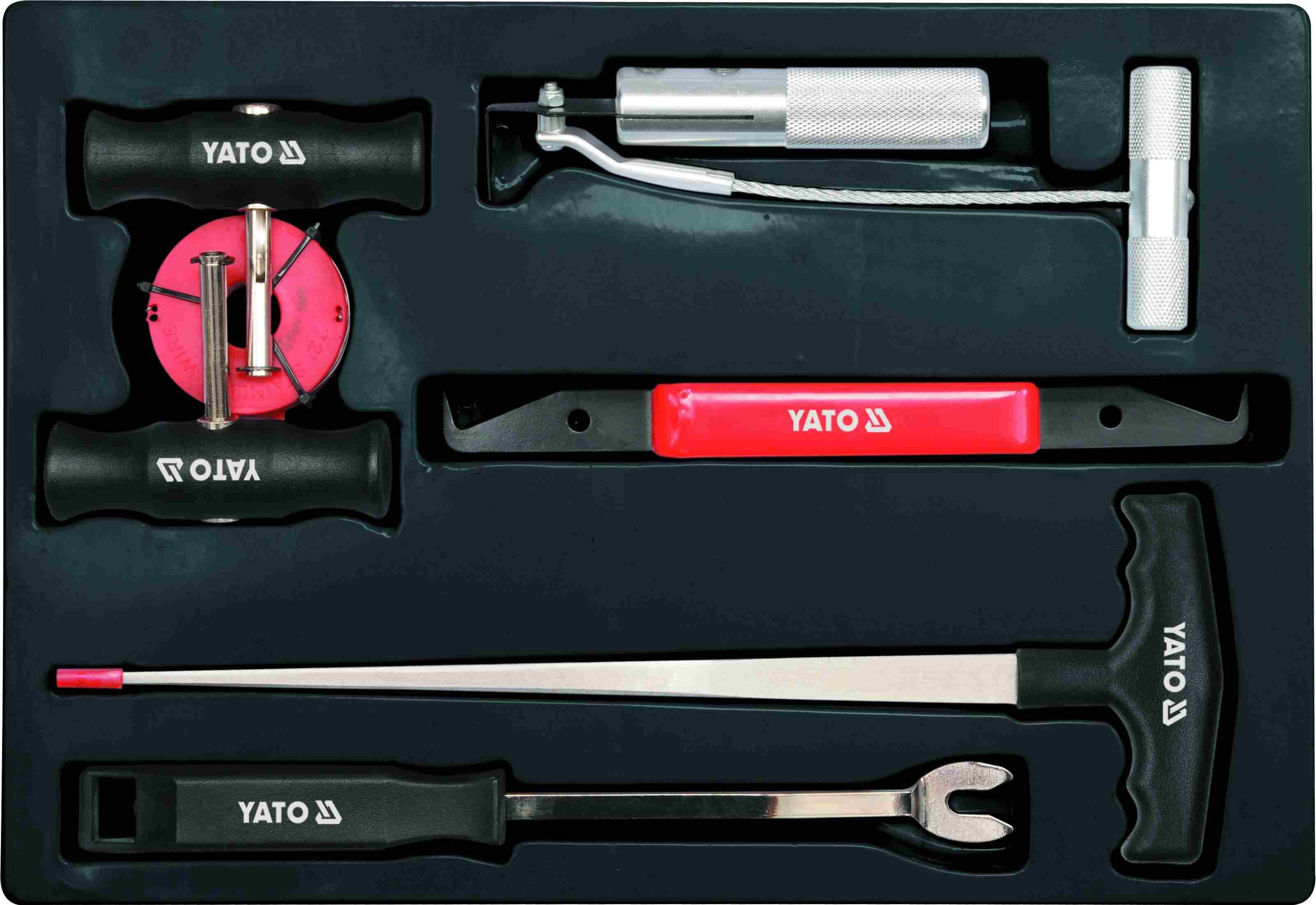 Набор для демонтажа стекла YATO YT-0845
