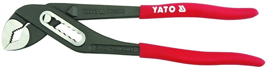 Кліщі переставні нікельовані 250мм YATO YT2090