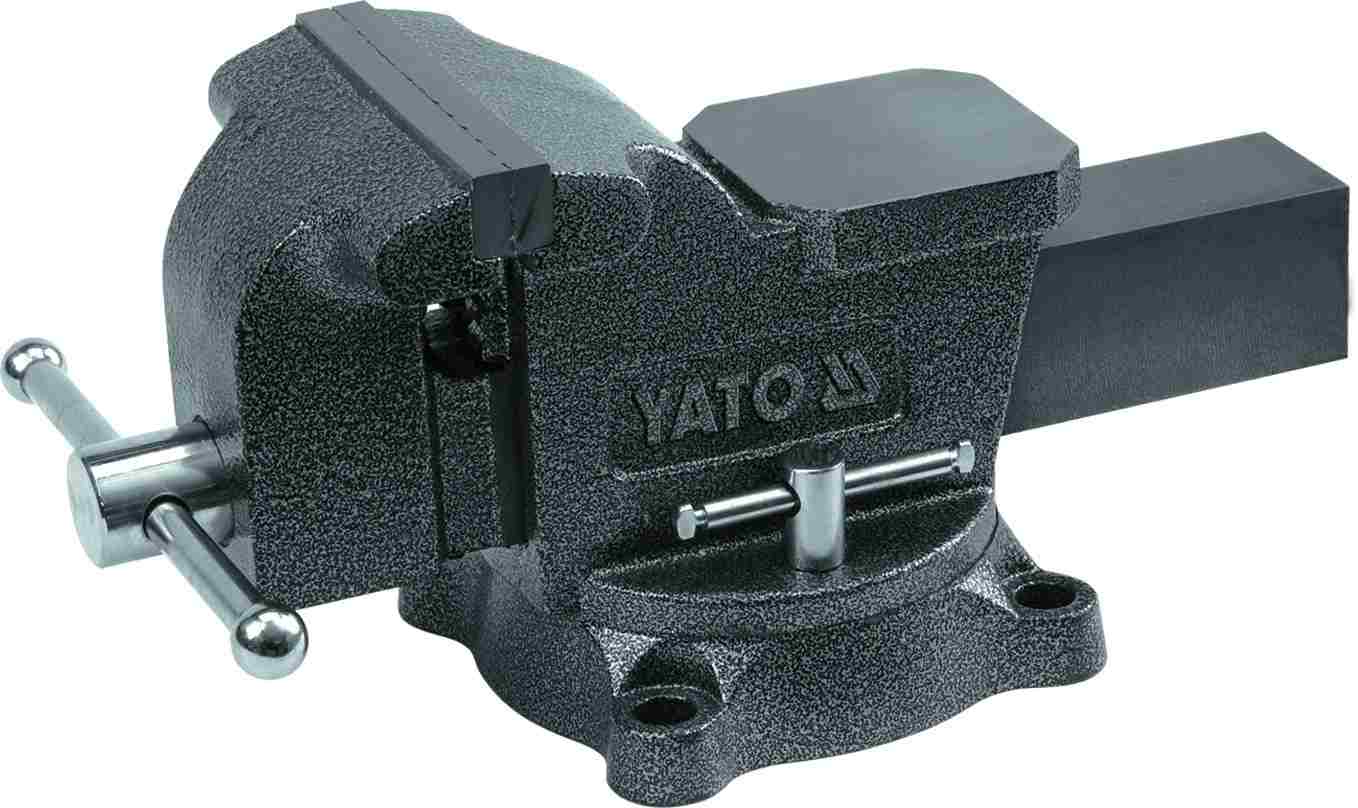 Тиски слесарные поворотные YATO YT-6504