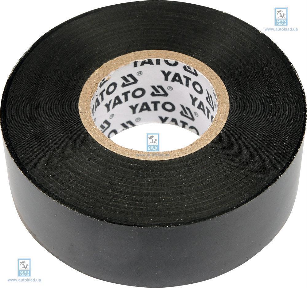 Ізолента 12мм х10м чорна YATO YT8152